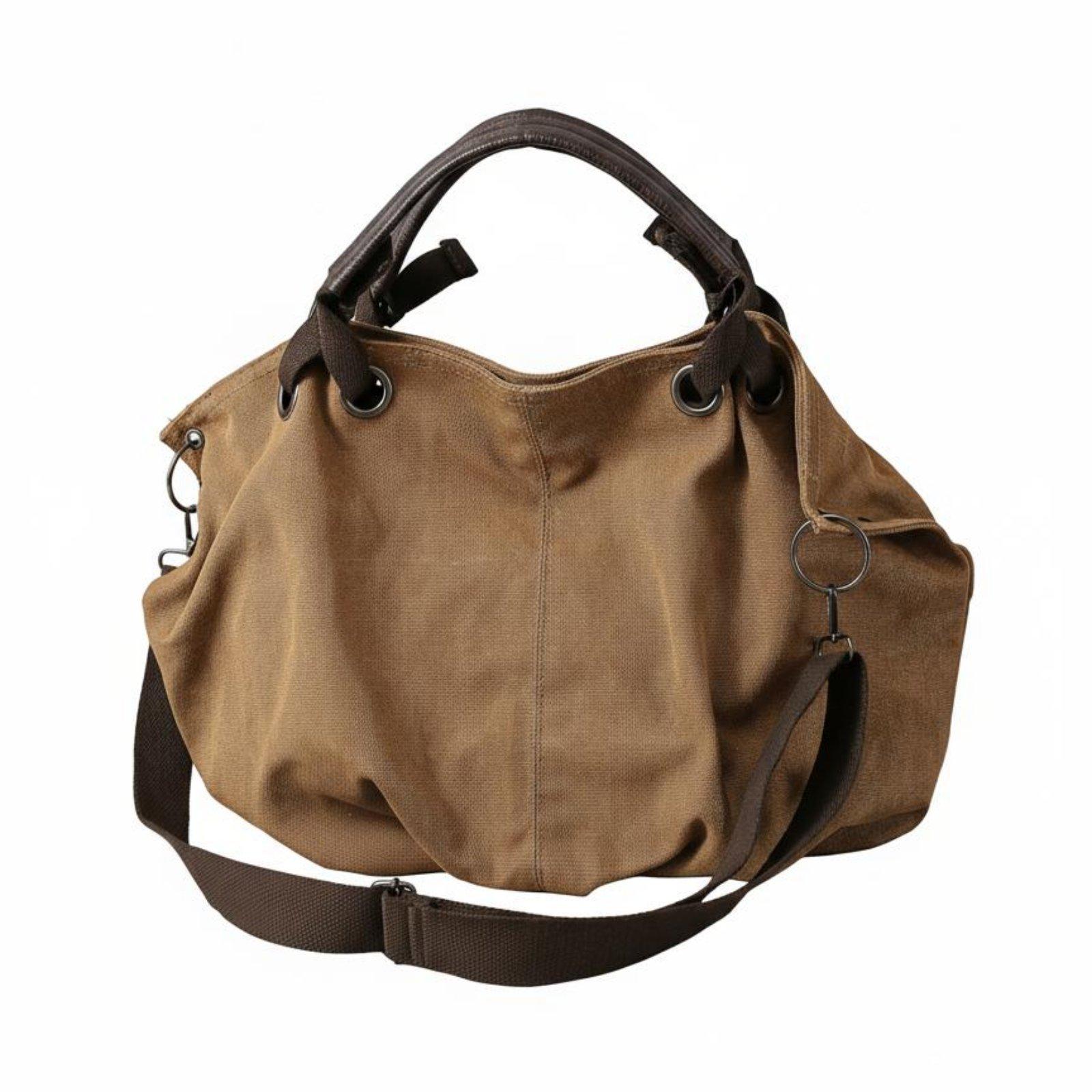 Women Bags For Office Use - Стильная женская сумка-тоут из канваса в