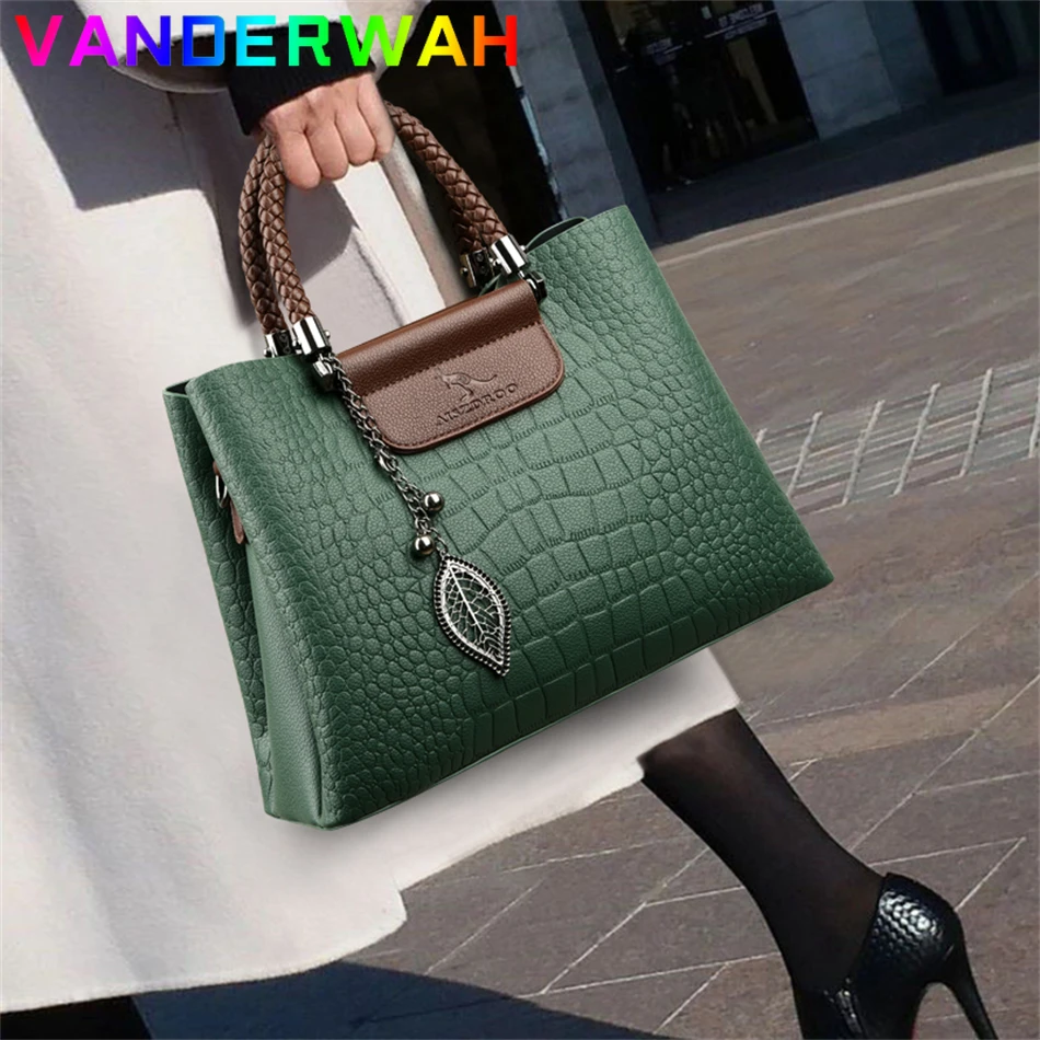Women'S Kangaroo Bags - 3-слойная женская сумка через плечо из