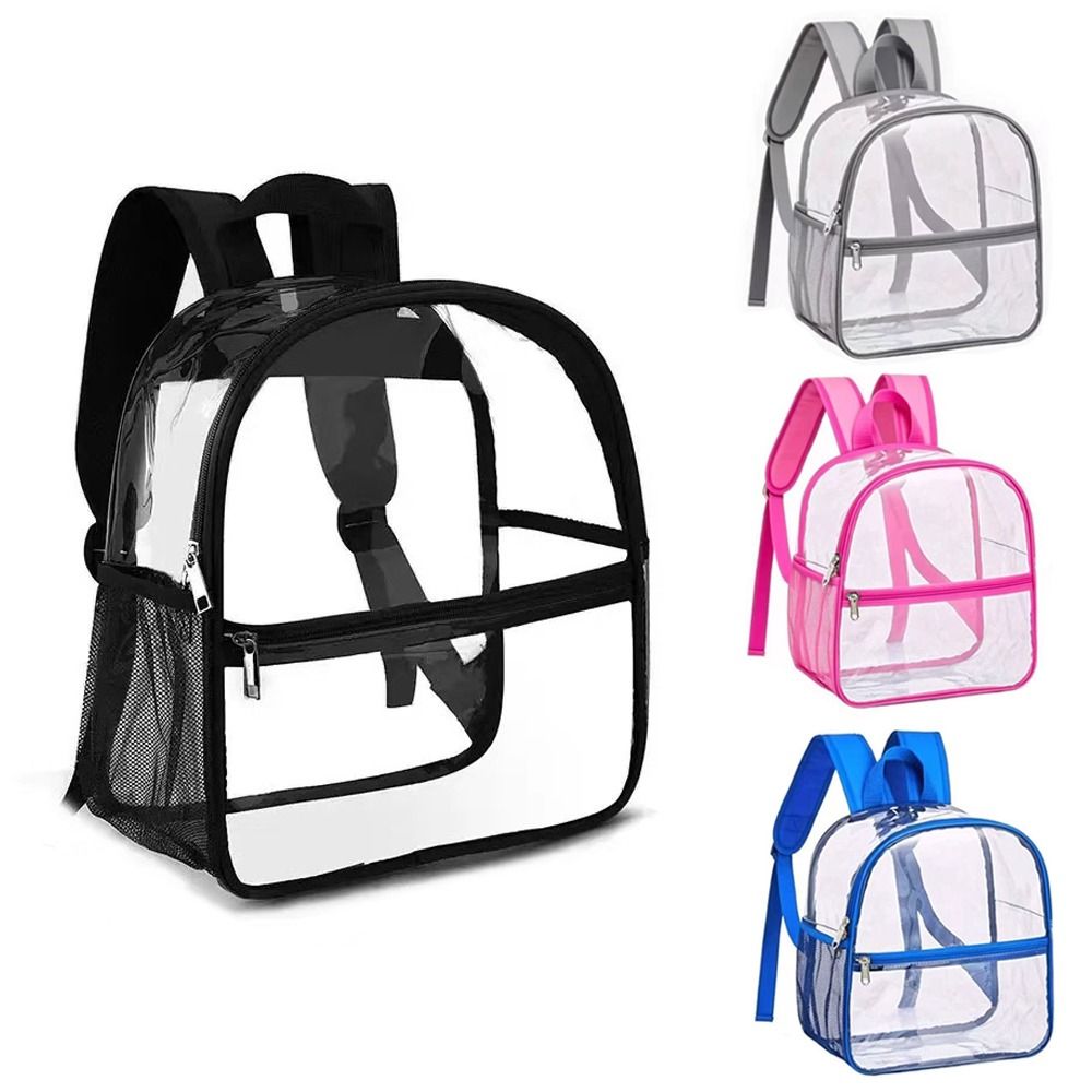 Jelly Bag Clear Pvc - Прозрачный рюкзак из ПВХ малого размера,
