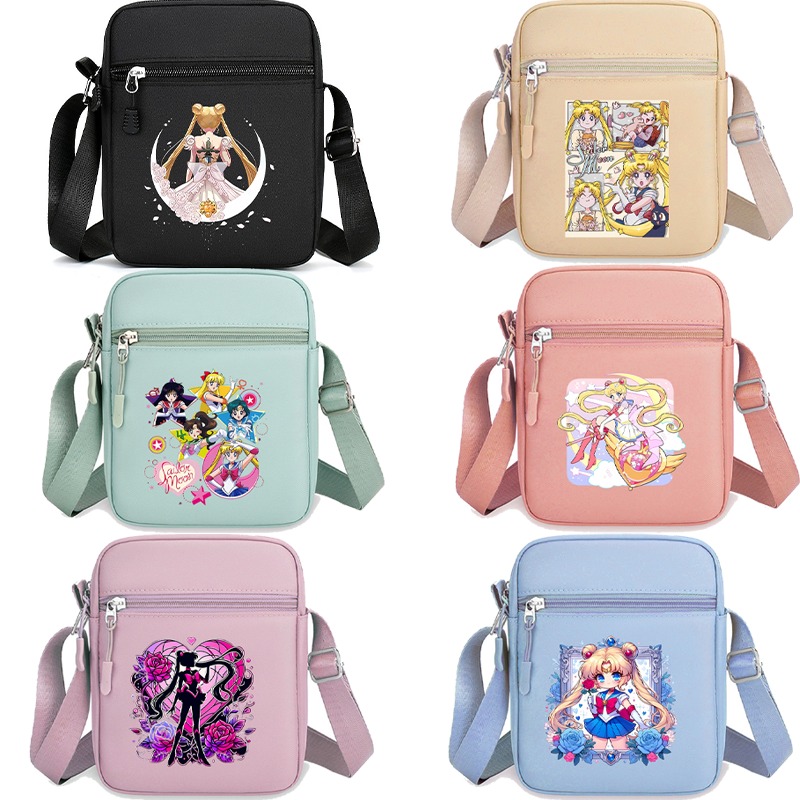 Women Bags Crossbody - Сумка через плечо «Сейлор Мун», унисекс,