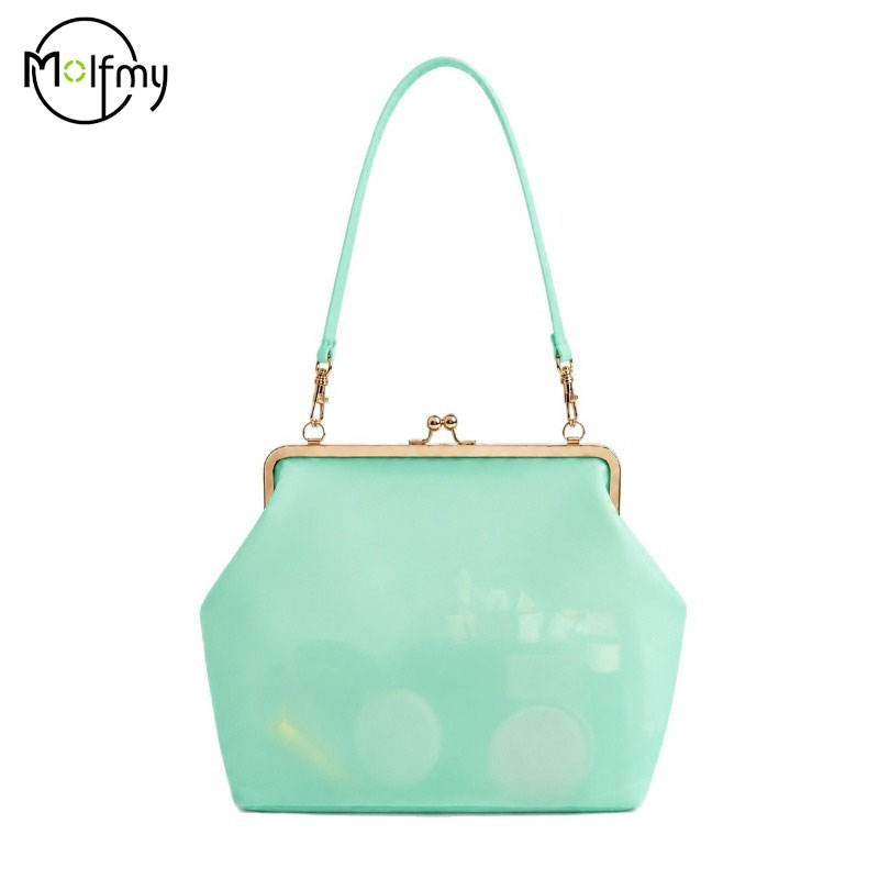 Jelly Bag Clear Pvc - Прозрачная водонепроницаемая сумка-тоут из ПВХ с