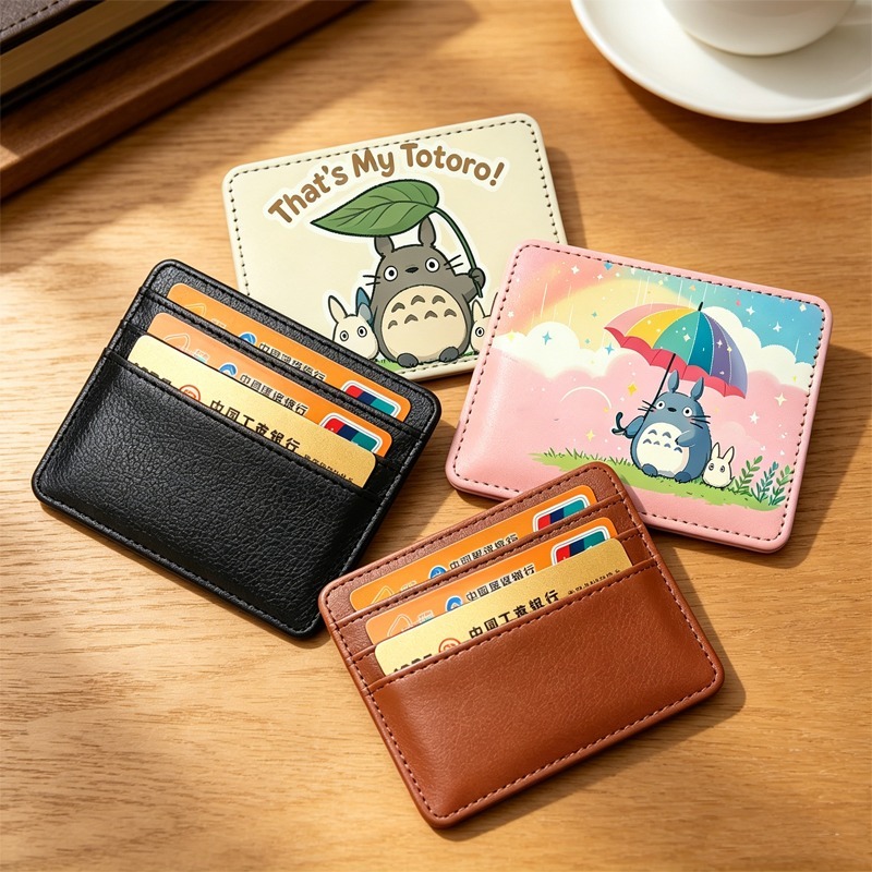 Women Bags With Wallet - Милый тонкий кошелек-картхолдер Totoro для мужчин