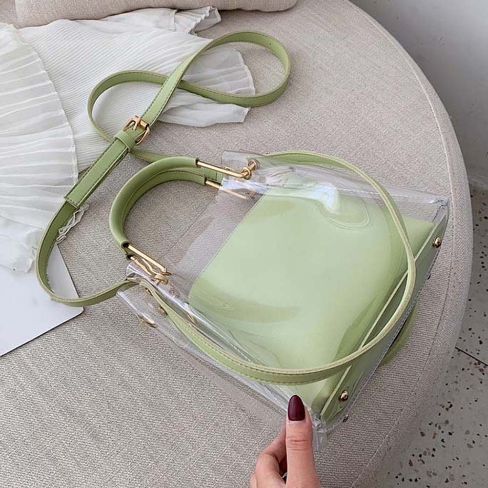 Прозрачная сумка-тоут из ПВХ в – обзор и цена Jelly Bag Clear Pvc