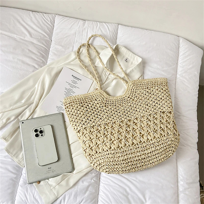 Пляжная сумка-тоут из соломы в – обзор и цена Women Bags In Trend