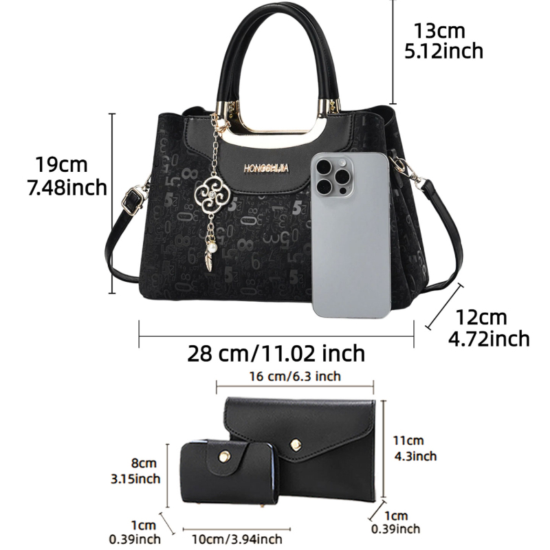 Набор из 3-х модных женских су – обзор и цена Women Bags Crossbody