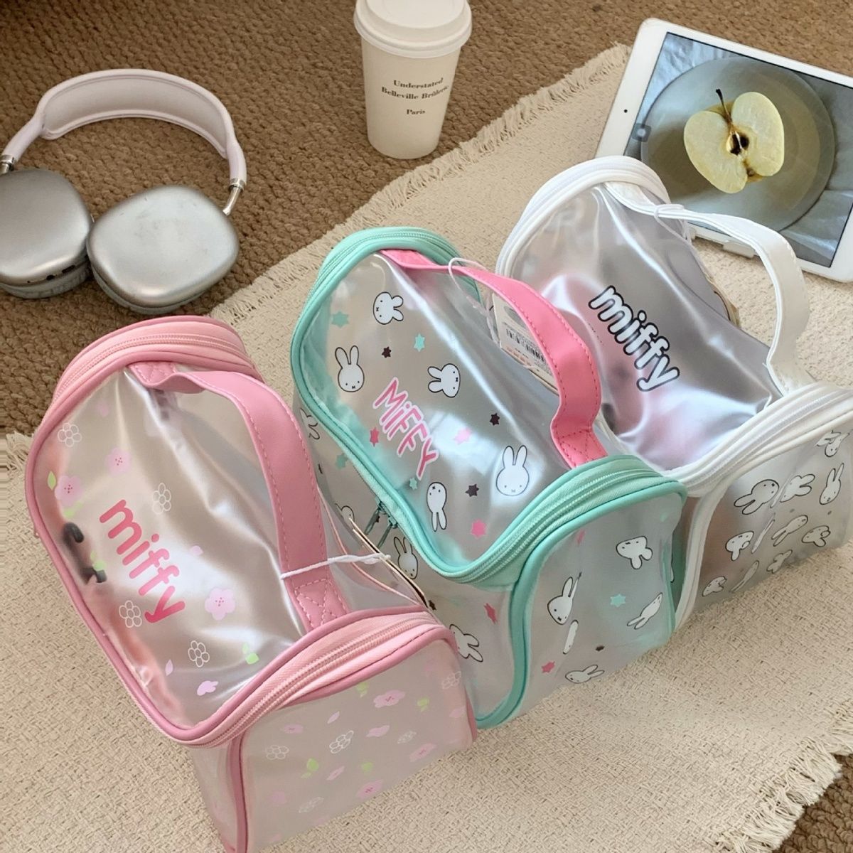 Прозрачная косметичка из ПВХ с – обзор и цена Jelly Bag Clear Pvc
