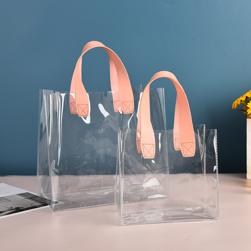 Прозрачная Сумка-тоут из ПВХ,  – обзор и цена Jelly Bag Clear Pvc