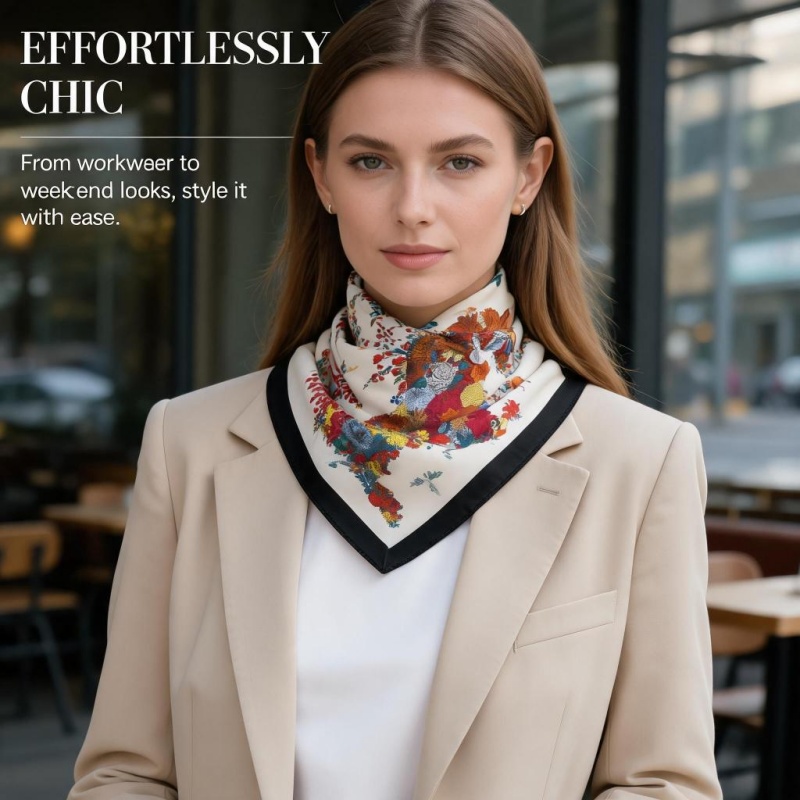 Женский шелковый платок-бандан – обзор и цена Women Bags Office