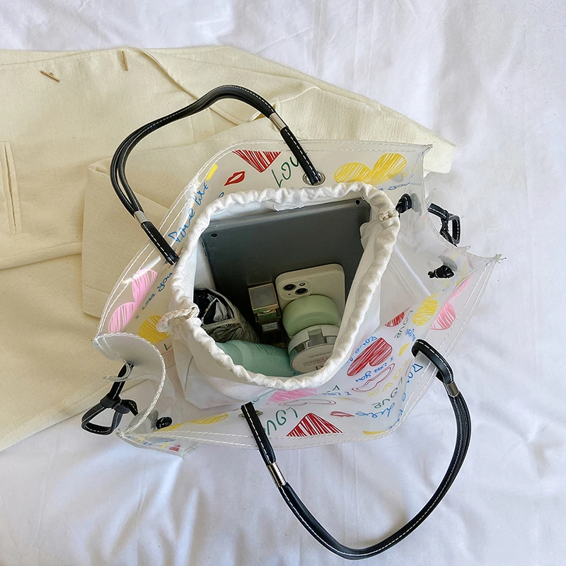 Летняя прозрачная сумка с рису – обзор и цена Jelly Bag Clear Pvc