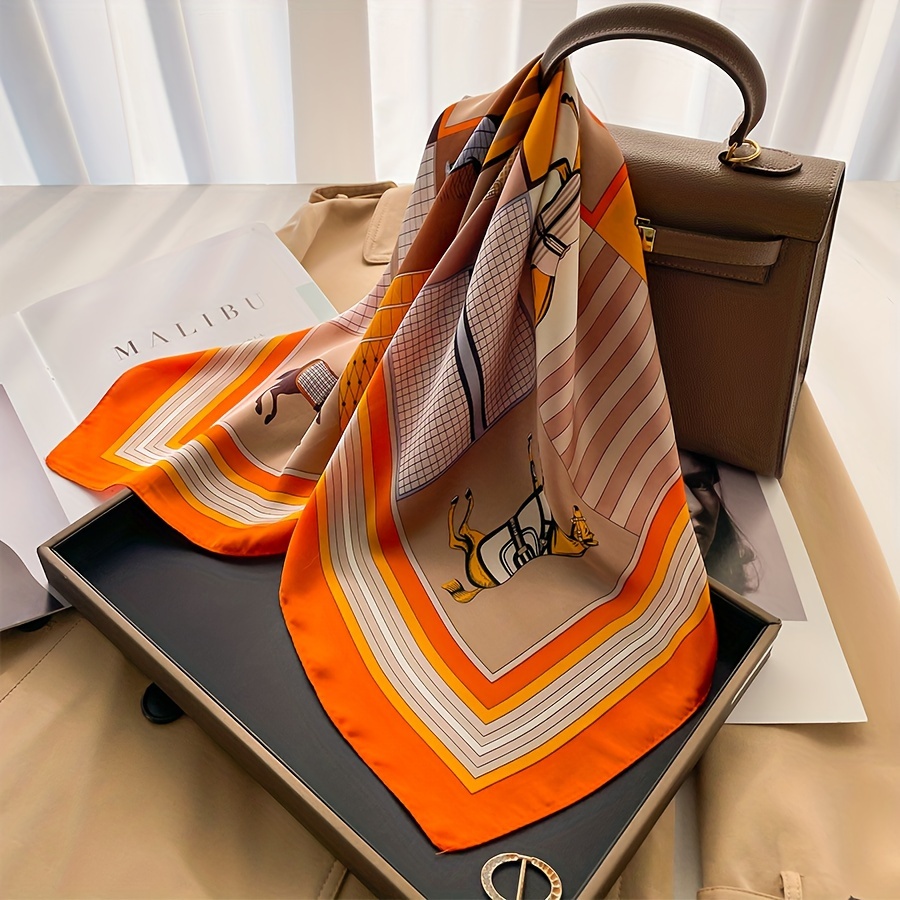 Роскошный шелковый квадратный  – обзор и цена Women Bags Office