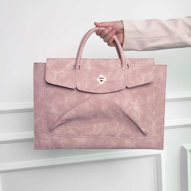 Элегантная розовая сумка-тоут  – обзор и цена Women Bags For Office Use