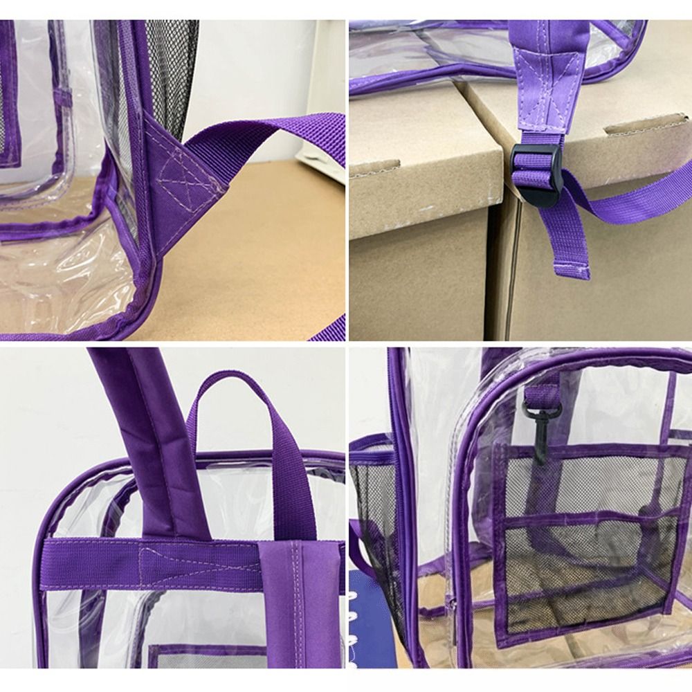 Прозрачный рюкзак из ПВХ больш – обзор и цена Jelly Bag Clear Pvc