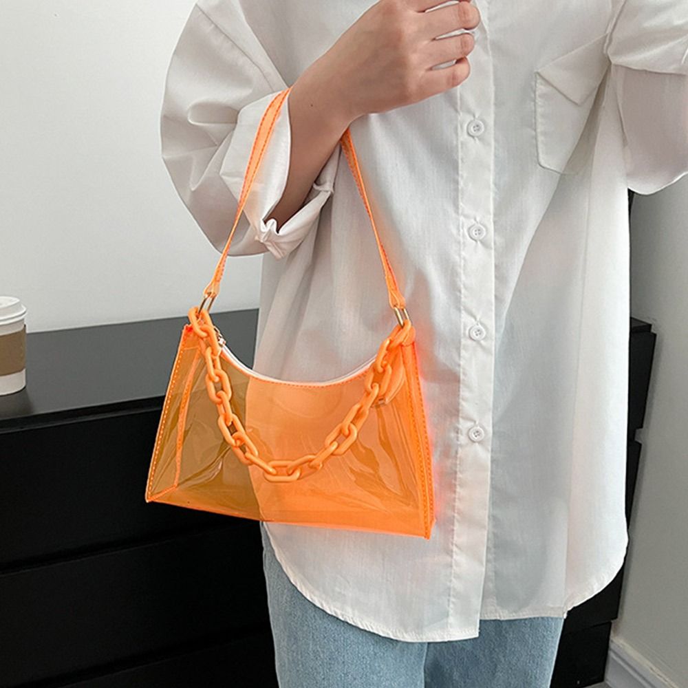 Модные женские прозрачные сумк – обзор и цена Jelly Bag Clear Pvc