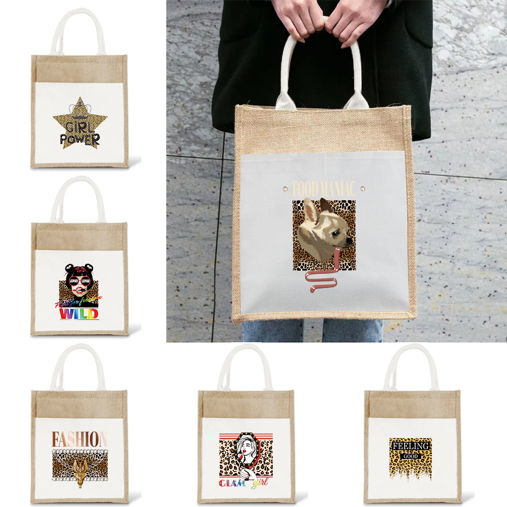 Портативная сумка для покупок, – обзор и цена Women Bags Jute