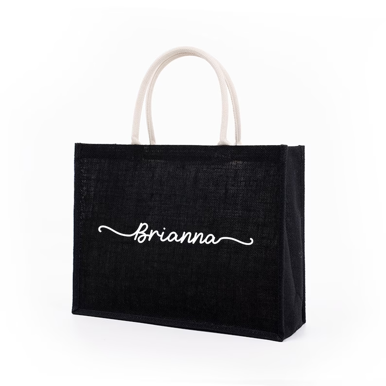 Персонализированные черные сум – обзор и цена Women Bags Jute