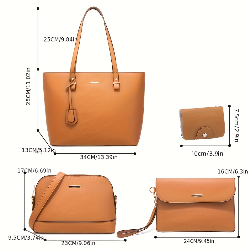 4 шт., модные женские комплект – обзор и цена Women Bags Crossbody