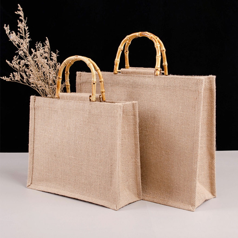 Джутовая портативная Сумочка д – обзор и цена Women Bags Jute
